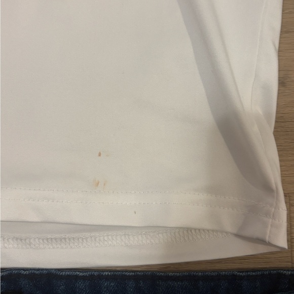 “Hottest Shortie in the Simulation” White Graphic Crop Top – Small - Picture 5 of 5